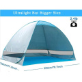 Large Pop up Beach Tent Automatic Sun Shelter Outdoor Sun Umbrella 3-4 Person Fishing Anti UV Sun Shelter Tents Instant Portable